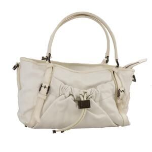 Burberry Tote Bag Leather White